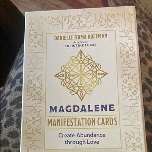 Magdalene Manifestation Cards - Gold and White